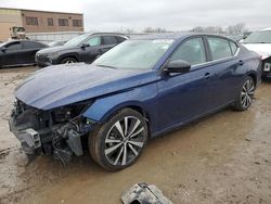 Salvage cars for sale from Copart Kansas City, KS: 2021 Nissan Altima SR