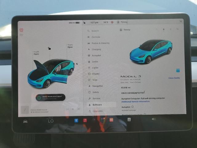 2022 Tesla Model 3