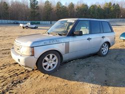 Salvage cars for sale from Copart Gainesville, GA: 2006 Land Rover Range Rover HSE