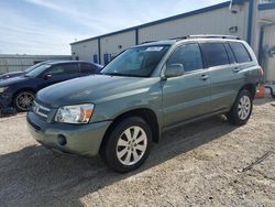 Toyota Highlander salvage cars for sale: 2007 Toyota Highlander Hybrid