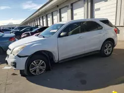 Chevrolet Equinox LS salvage cars for sale: 2012 Chevrolet Equinox LS