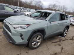 Salvage cars for sale from Copart Marlboro, NY: 2021 Toyota Rav4 XLE Premium