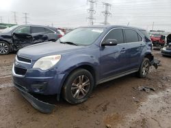 Salvage cars for sale at Elgin, IL auction: 2013 Chevrolet Equinox LS