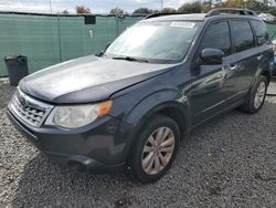 Subaru Forester salvage cars for sale: 2012 Subaru Forester 2.5X Premium