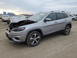 Jeep salvage cars for sale: 2019 Jeep Cherokee Limited