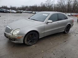 Salvage cars for sale from Copart Ellwood City, PA: 2009 Mercedes-Benz E 350 4matic