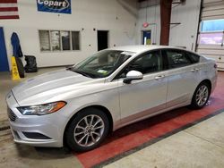 Salvage cars for sale from Copart Leroy, NY: 2017 Ford Fusion SE