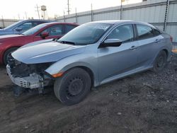 Salvage cars for sale at Dyer, IN auction: 2016 Honda Civic LX