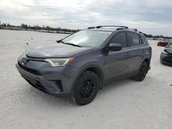 Salvage cars for sale from Copart Arcadia, FL: 2018 Toyota Rav4 LE