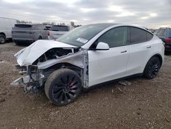 Salvage cars for sale from Copart Dyer, IN: 2021 Tesla Model Y