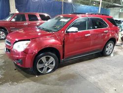 Vehiculos salvage en venta de Copart Woodhaven, MI: 2015 Chevrolet Equinox LT