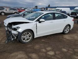 Ford salvage cars for sale: 2018 Ford Fusion SE