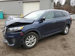 Salvage cars for sale at West Mifflin, PA auction: 2020 KIA Sorento L