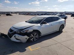 Vehiculos salvage en venta de Copart Grand Prairie, TX: 2017 Nissan Maxima 3.5S