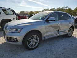 Salvage cars for sale from Copart Houston, TX: 2017 Audi Q5 Premium