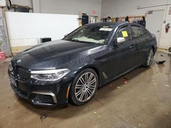 Salvage cars for sale at Elgin, IL auction: 2019 BMW M550XI