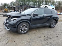 Salvage cars for sale at North Billerica, MA auction: 2021 Honda CR-V EX