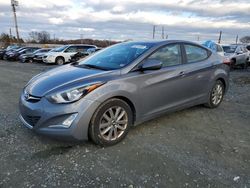 Salvage cars for sale at Baltimore, MD auction: 2014 Hyundai Elantra SE