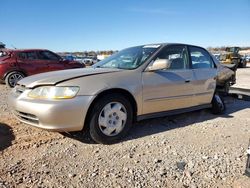 Salvage cars for sale at Oklahoma City, OK auction: 2001 Honda Accord LX