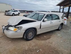 Salvage cars for sale at Tanner, AL auction: 2000 Lincoln Town Car Cartier