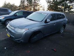 Salvage cars for sale at Brighton, CO auction: 2014 Mitsubishi Outlander GT