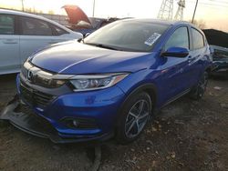 Salvage cars for sale at Elgin, IL auction: 2022 Honda HR-V EX