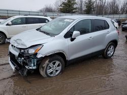 Salvage cars for sale from Copart Davison, MI: 2022 Chevrolet Trax LS