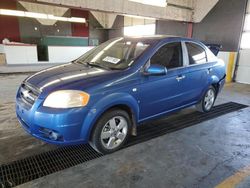 Chevrolet salvage cars for sale: 2008 Chevrolet Aveo LT