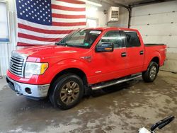 Salvage trucks for sale at Lyman, ME auction: 2011 Ford F150 Supercrew
