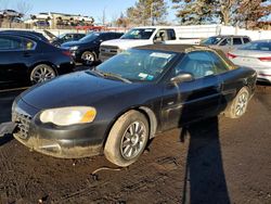 Salvage cars for sale from Copart New Britain, CT: 2004 Chrysler Sebring LXI