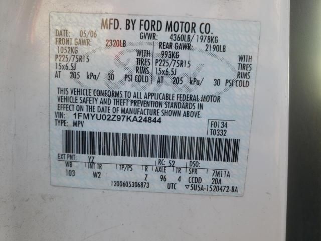 2007 Ford Escape XLS