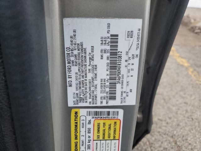 2015 Ford Fusion Titanium