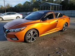 Salvage cars for sale at Savannah, GA auction: 2022 Nissan Sentra SR