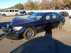 Salvage cars for sale at Brookhaven, NY auction: 2013 BMW 750 XI