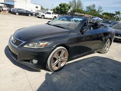 Salvage cars for sale from Copart Opa Locka, FL: 2012 Lexus IS 350