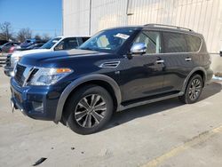 Salvage cars for sale from Copart Lawrenceburg, KY: 2019 Nissan Armada SV