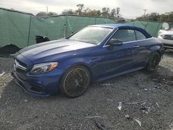 Flood-damaged cars for sale at auction: 2018 Mercedes-Benz C 63 AMG