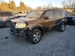 Honda salvage cars for sale: 2011 Honda Pilot Exln