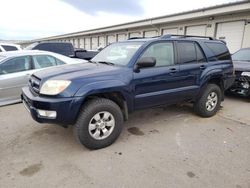 Salvage cars for sale at Louisville, KY auction: 2004 Toyota 4runner SR5