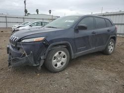 Jeep salvage cars for sale: 2015 Jeep Cherokee Sport