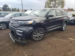 Salvage cars for sale at San Martin, CA auction: 2021 Ford Explorer Limited