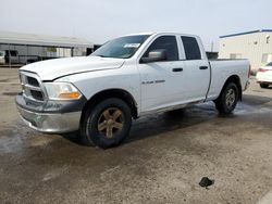 Salvage cars for sale from Copart Fresno, CA: 2012 Dodge RAM 1500 ST