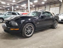 Salvage cars for sale at Ham Lake, MN auction: 2005 Ford Mustang GT