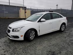 Vehiculos salvage en venta de Copart Elmsdale, NS: 2016 Chevrolet Cruze Limited LT