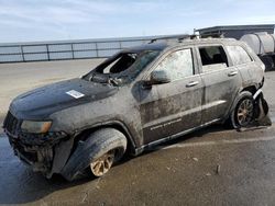 Salvage cars for sale at Fresno, CA auction: 2015 Jeep Grand Cherokee Limited