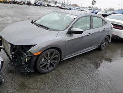 Salvage cars for sale at Vallejo, CA auction: 2018 Honda Civic Sport