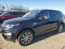 Salvage cars for sale at Spartanburg, SC auction: 2016 Land Rover Discovery Sport HSE Luxury
