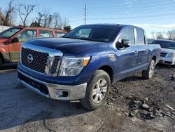 Nissan Titan s salvage cars for sale: 2017 Nissan Titan S