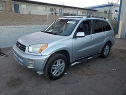 Salvage cars for sale from Copart Albuquerque, NM: 2002 Toyota Rav4