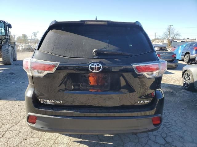 2015 Toyota Highlander LE